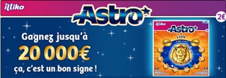 Nouveau design des cartes à gratter Astro